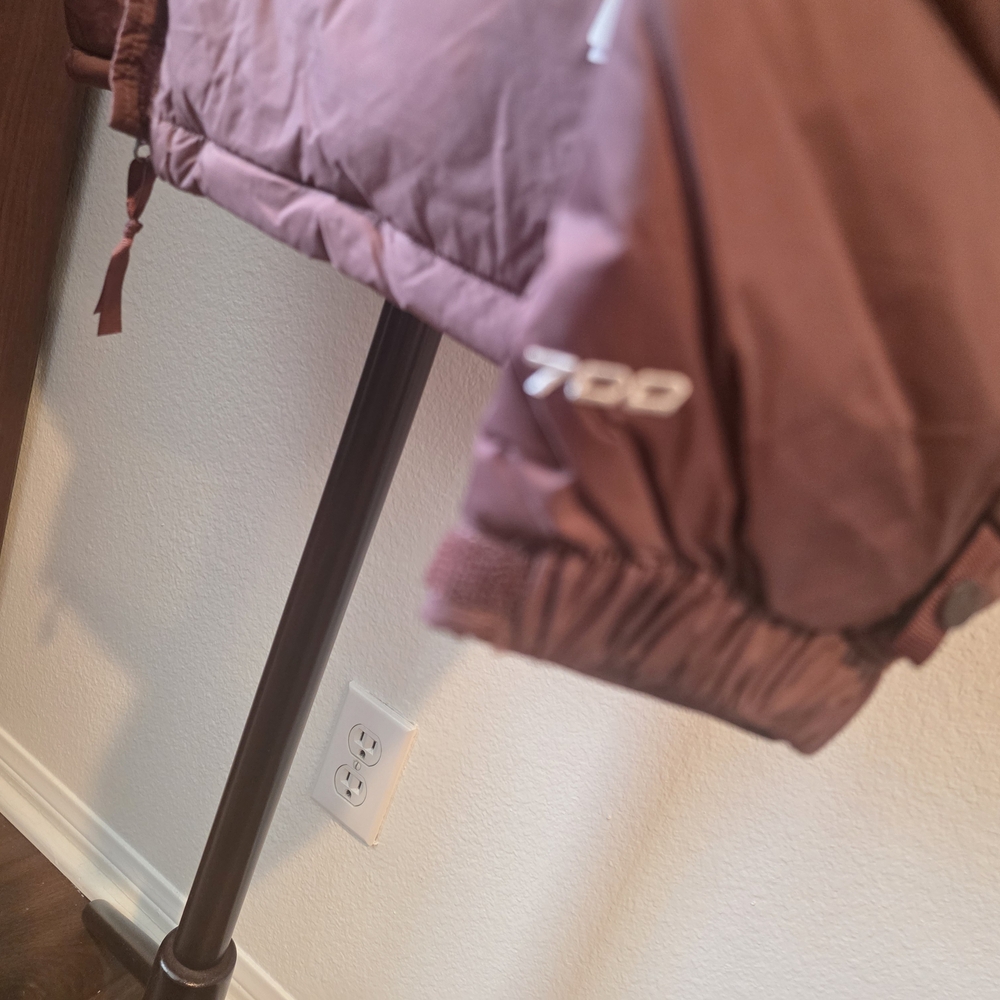 The North Face Purple Puffer Jacket - Picture 2 of 7